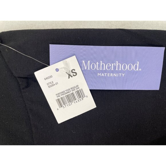 Motherhood Maternity Womens Black Stretch Over-Belly Trousers SIze XS - New - Picture 4 of 7